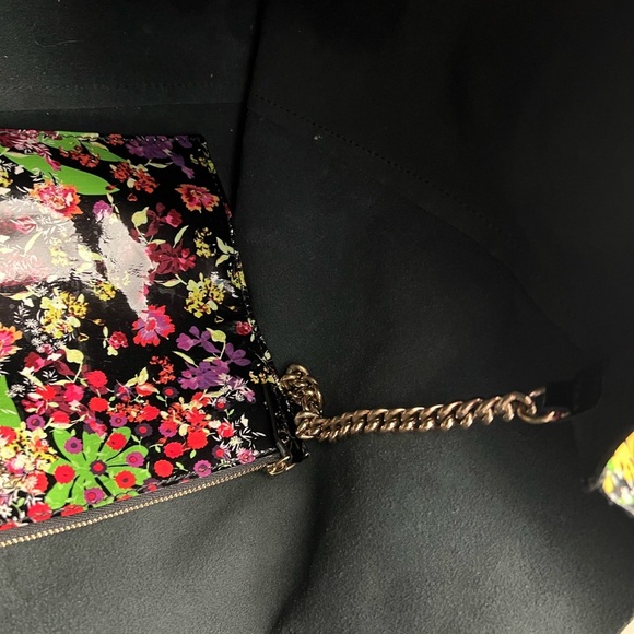 VERSACE Flower Tote with Pouch - Picture 5 of 7